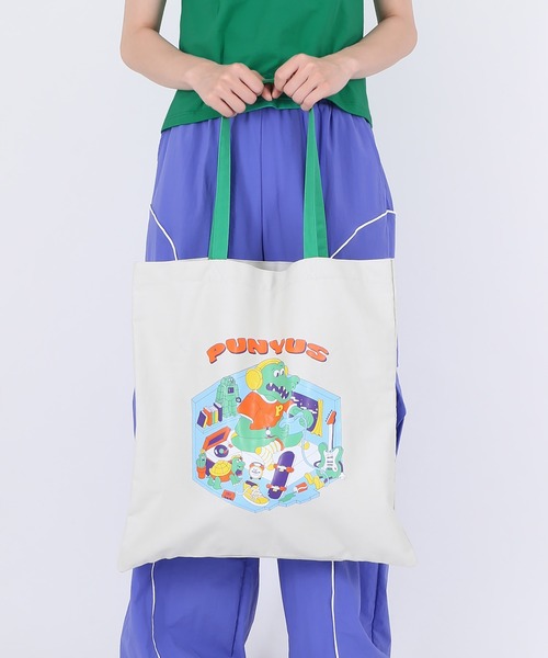 PUNYUS（プニュズ）の「ワニルームトートバッグ（トートバッグ・レディース・ライトグレー/アイボリー・FREE）」の11枚目の写真