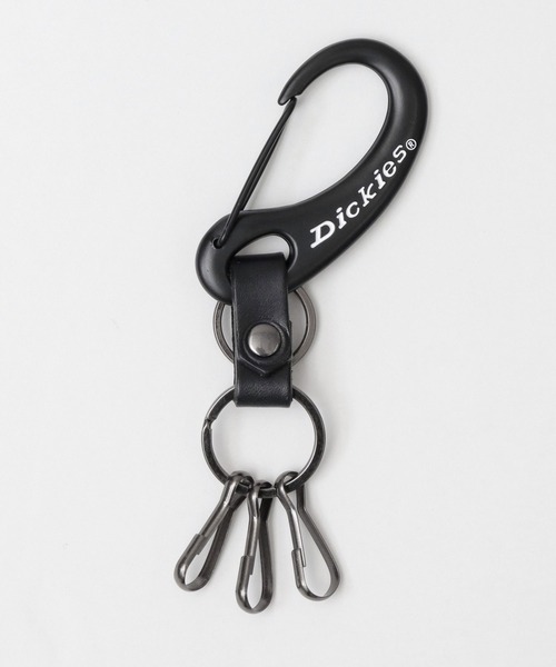 Dickies（ディッキーズ）の「カラビナ キーホルダー（キーホルダー・メンズ・ブラック/シルバー・FREE）」の3枚目の写真