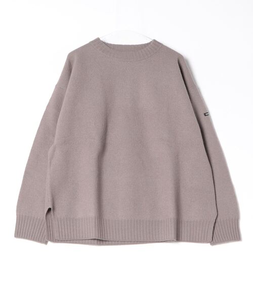 ORCIVAL(オーシバル)の「ORCIVAL/オーシバル モックネックプルオーバー MOCK NECK PULLOVER D0060 CHA(Tシャツ/カットソー・メンズ・ネイビー/アイボリー/ブラック/グレイッシュベージュ・4/5)」の3枚目の写真