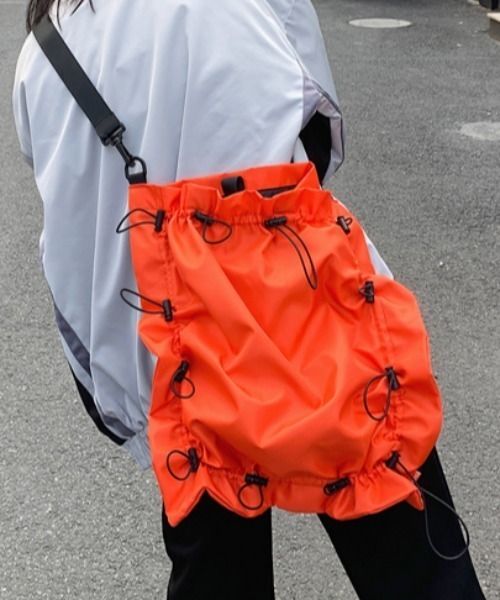 Vipoa（ヴィポア）の「2way spring cord stopper bag（ショルダーバッグ・レディース・アイボリー/オレンジ/ブラック・FREE）」の21枚目の写真