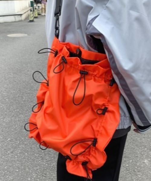 Vipoa（ヴィポア）の「2way spring cord stopper bag（ショルダーバッグ・レディース・アイボリー/オレンジ/ブラック・FREE）」の22枚目の写真