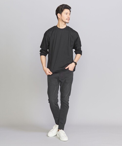 BEAUTY&YOUTH UNITED ARROWS(ビューティーアンドユースユナイテッドアローズ)の「【WEB限定 WARDROBE SMART】NORITAKE クルーネック リラックス テーパード カットソー(Tシャツ/カットソー・メンズ・ホワイト/ブラック/ダークグレー/その他1・S/M/L/XL)」の13枚目の写真