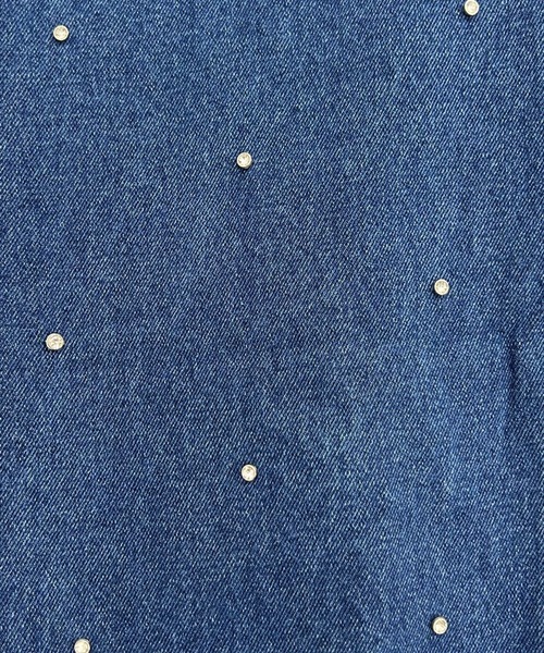 INGNI(イング)の「ビジュー付デニムパンツ(デニムパンツ・レディース・ブルー系その他4/ブルー系その他6/ブルー系その他7/ブルー系5・FREE)」の7枚目の写真