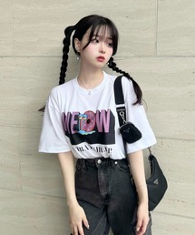 [STRAY SHEEP]STRAY SHEEP×スポンジ・ボブTシャツ