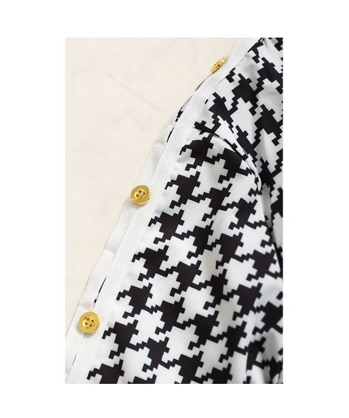 Sawa a la mode(サワアラモード)の「千鳥格子柄トップス(Tシャツ/カットソー・レディース・ホワイト・FREE)」の15枚目の写真