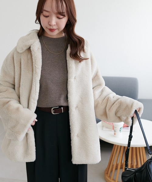 セール】【新色追加】リブハイネックプルオーバー《WEB限定カラーあり