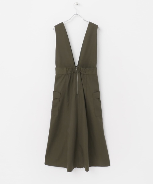 URBAN RESEARCH Sonny Label（アーバンリサーチサニーレーベル）の「2WAYカーゴジャンパースカート（ジャンパースカート・レディース・カーキ/ブラック・FREE）」の15枚目の写真