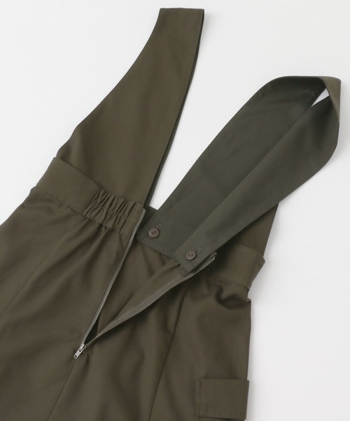 URBAN RESEARCH Sonny Label（アーバンリサーチサニーレーベル）の「2WAYカーゴジャンパースカート（ジャンパースカート・レディース・カーキ/ブラック・FREE）」の16枚目の写真