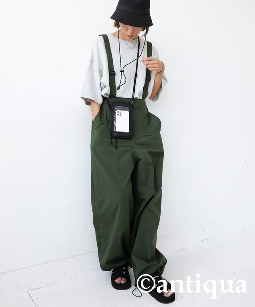 antiqua（アンティカ）の「撥水コンパクトポシェット（ショルダーバッグ・レディース・ブラック・FREE）」の13枚目の写真