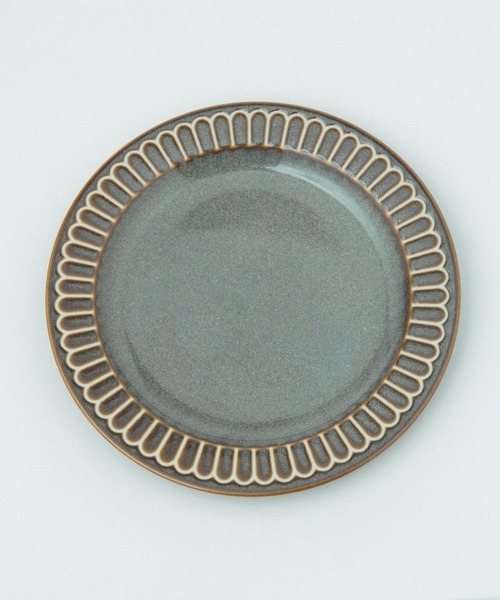 studio CLIP（スタディオクリップ）の「【daily CLIP】リムペタルプレート（食器・レディース・グレー/グリーン/ホワイト・FREE）」の2枚目の写真