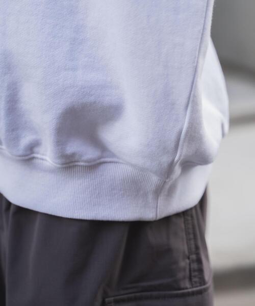 WEGO（ウィゴー）の「WEGO/ヘビーウエイト刺繍グラフィックプルオーバー（スウェット・メンズ・ダークグリーン/グレー/ホワイト/ブラック・MEDIUM/LARGE）」の13枚目の写真