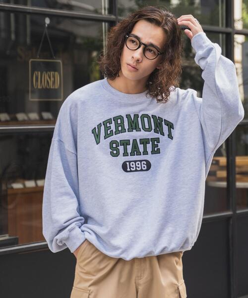 WEGO（ウィゴー）の「WEGO/ヘビーウエイト刺繍グラフィックプルオーバー（スウェット・メンズ・ダークグリーン/グレー/ホワイト/ブラック・MEDIUM/LARGE）」の19枚目の写真