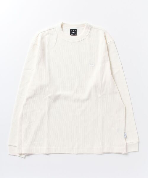 NEW BALANCE（ニューバランス）の「【別注】ニューバランス New Balance THE CITY ロングスリーブTシャツ 限定コラボ（Tシャツ/カットソー・メンズ・グレー/グリーン/ブラック・S/LL/M/L）」の3枚目の写真
