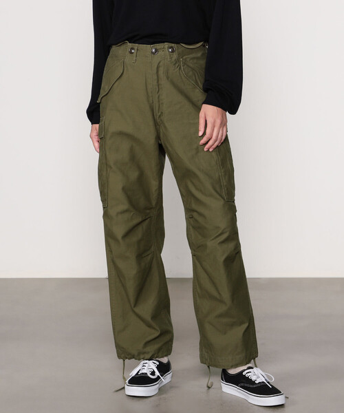 バズリクソンズ BUZZ RICKSON'S ボタンフライテーパードカーゴパンツ