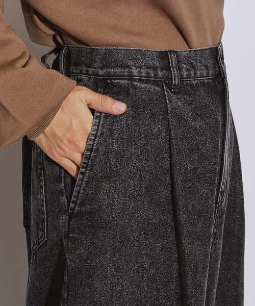 tk.TAKEO KIKUCHI(ティーケータケオキクチ)の「◆ヴィンテージライクワイドデニムパンツ(デニムパンツ・メンズ・ホワイト/ブラック/ブルー系その他/ブラック系/ブラック系1/ブルー系/ブルー系1・01/02/03)」の17枚目の写真