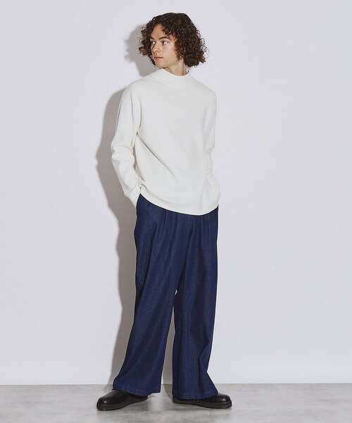 tk.TAKEO KIKUCHI(ティーケータケオキクチ)の「◆ヴィンテージライクワイドデニムパンツ(デニムパンツ・メンズ・ホワイト/ブラック/ブルー系その他/ブラック系/ブラック系1/ブルー系/ブルー系1・01/02/03)」の19枚目の写真