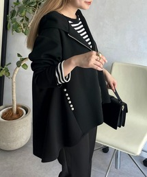 prose verse | バックフレアポケットパールZIPパーカー(その他アウター)