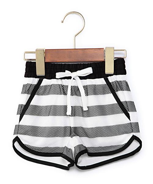 green label relaxing（グリーンレーベルリラクシング）の「【KIDS】メッシュ ランパン◆（その他パンツ・キッズ・ブラック/その他1・95/105/115/125）」の2枚目の写真