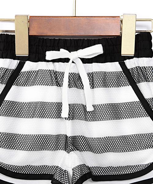 green label relaxing（グリーンレーベルリラクシング）の「【KIDS】メッシュ ランパン◆（その他パンツ・キッズ・ブラック/その他1・95/105/115/125）」の7枚目の写真