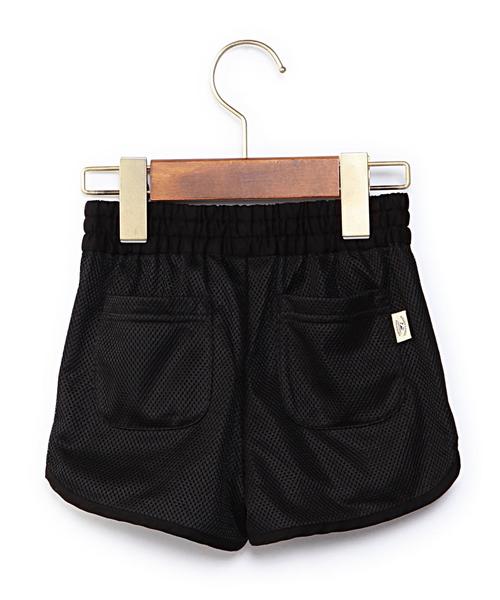 green label relaxing（グリーンレーベルリラクシング）の「【KIDS】メッシュ ランパン◆（その他パンツ・キッズ・ブラック/その他1・95/105/115/125）」の4枚目の写真