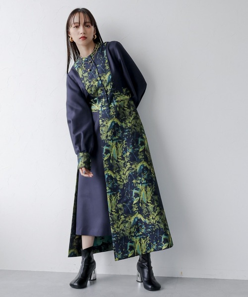 HARE（ハレ）の「ガラキリカエデザインワンピース（ワンピース）」 - WEAR