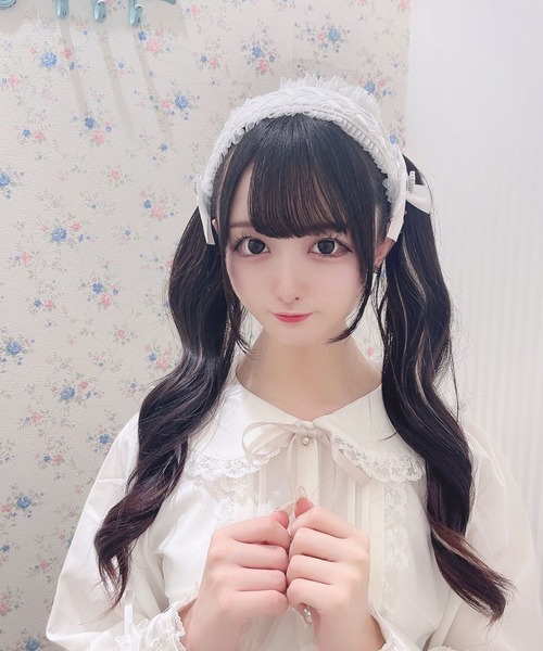 Honey Cinnamon（ハニーシナモン）の「ヘッドドレスカチューシャ（カチューシャ・レディース・ホワイト/ブラック・FREE）」の7枚目の写真