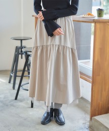 リバーシブルチュールスカート