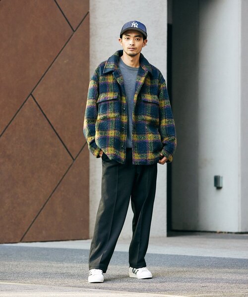 JOURNAL STANDARD シャギーチェック CPOジャケット　M JOURNAL STANDARD（ジャーナルスタンダード）の「シャギー チェック