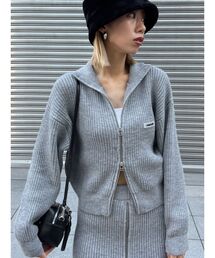 EMODA | ルーズハイネックリブニット(ニット/セーター)