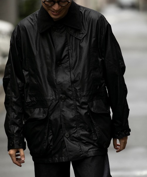 DAIWA PIER39（ダイワピア39）の「DAIWA PIER39　TECH BRITISH HUNTER COAT（その他アウター・メンズ・ブラック/オリーブ・MEDIUM/LARGE）」の3枚目の写真