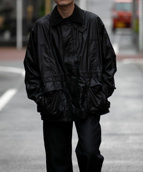 DAIWA PIER39（ダイワピア39）の「DAIWA PIER39　TECH BRITISH HUNTER COAT（その他アウター・メンズ・ブラック/オリーブ・MEDIUM/LARGE）」の6枚目の写真