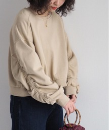 ソデギャザースウェット