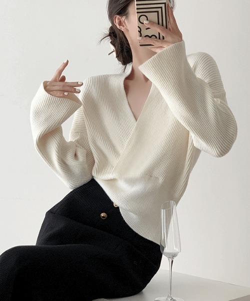 Yoli シルクカシュクール トップス Yoli シルクカシュクール トップス