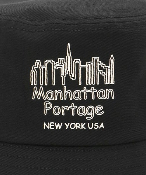 Manhattan Portage（マンハッタンポーテージ）の「Manhattan Portage/マンハッタンポーテージ ハット PRINT BUCKET HAT MP212（ハット・メンズ・ブラック/ブラウン/オフホワイト・FREE）」の8枚目の写真