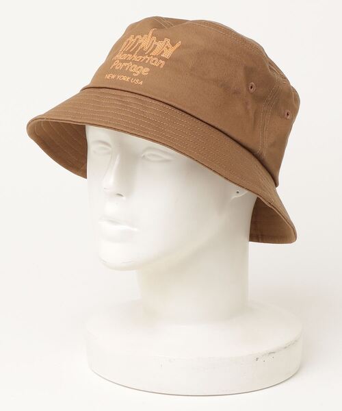 Manhattan Portage（マンハッタンポーテージ）の「Manhattan Portage/マンハッタンポーテージ ハット PRINT BUCKET HAT MP212（ハット・メンズ・ブラック/ブラウン/オフホワイト・FREE）」の12枚目の写真