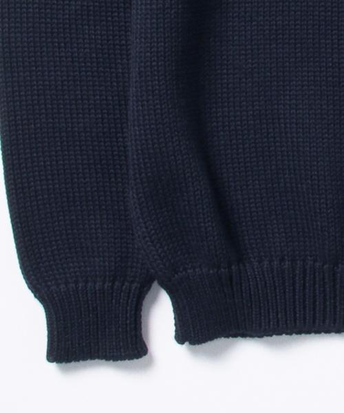 ROBERTO COLLINA（ロベルトコリーナ）の「ROBERTO COLLINA / MID-G CREW NECK（ニット/セーター・メンズ・ライトグレー/ブラック/ネイビー・44/48/46）」の6枚目の写真