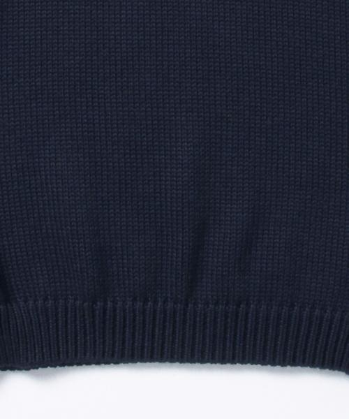 ROBERTO COLLINA（ロベルトコリーナ）の「ROBERTO COLLINA / MID-G CREW NECK（ニット/セーター・メンズ・ライトグレー/ブラック/ネイビー・44/48/46）」の5枚目の写真