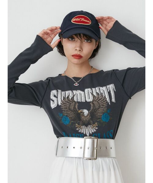 jouetie（ジュエティ）の「ワイドハトメベルト（ベルト・レディース・ブラック/シルバー・FREE）」の8枚目の写真