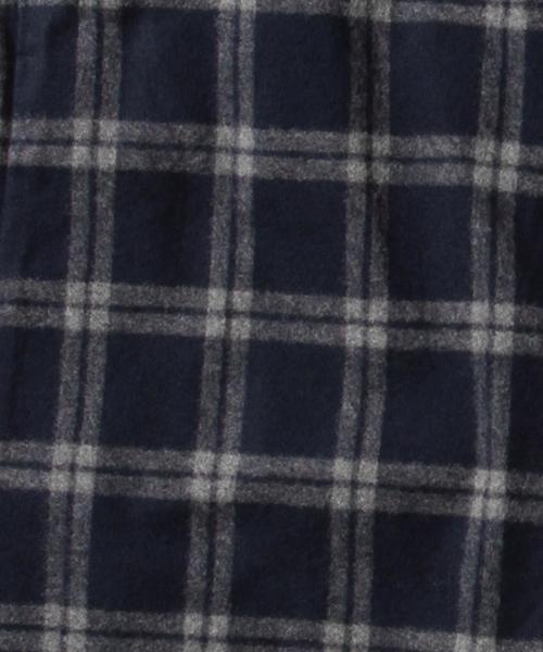 BEAMS BOY（ビームスボーイ）の「BEAMS BOY / シャギー チェック キュロット （その他パンツ・レディース・グレー/ネイビー・ONE SIZE）」の10枚目の写真
