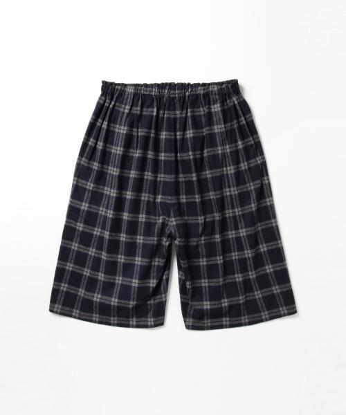 BEAMS BOY（ビームスボーイ）の「BEAMS BOY / シャギー チェック キュロット （その他パンツ・レディース・グレー/ネイビー・ONE SIZE）」の11枚目の写真