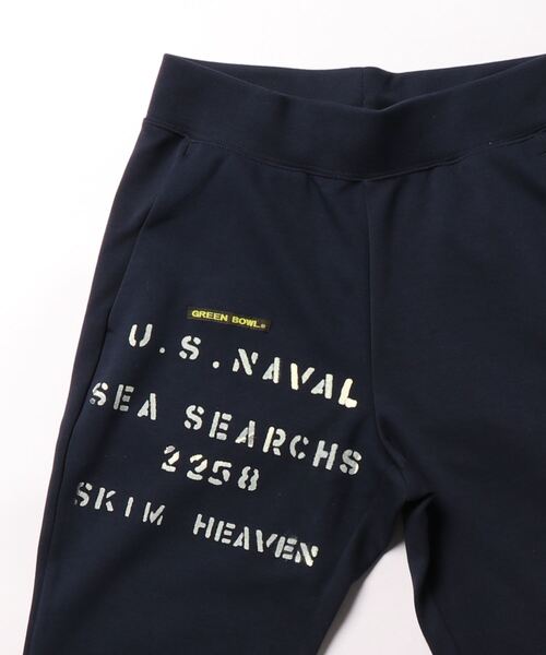 GREEN BOWL（グリーンボウル）の「【日本製】グリーンボウル【GREEN BOWL】7.7oz Dry Sweat Pants（スウェットパンツ・レディース・杢グレー/ネイビー・M/S）」の18枚目の写真