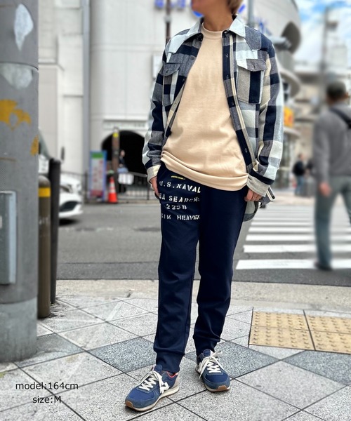 GREEN BOWL（グリーンボウル）の「【日本製】グリーンボウル【GREEN BOWL】7.7oz Dry Sweat Pants（スウェットパンツ・レディース・杢グレー/ネイビー・M/S）」の5枚目の写真