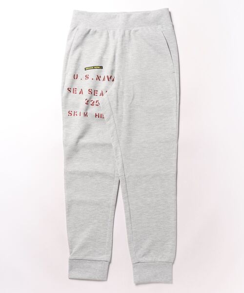 GREEN BOWL（グリーンボウル）の「【日本製】グリーンボウル【GREEN BOWL】7.7oz Dry Sweat Pants（スウェットパンツ・レディース・杢グレー/ネイビー・M/S）」の20枚目の写真