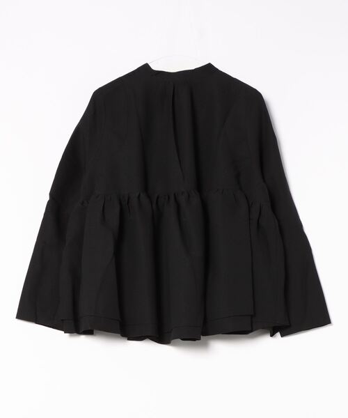 O.S.K（オーエスケー）の「[O.S.K]ギャザー ブラウス（シャツ/ブラウス・レディース・ブラック/ホワイト・L/M）」の19枚目の写真