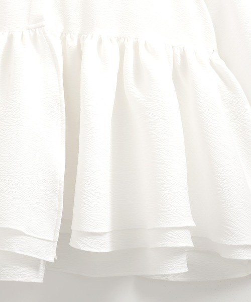 O.S.K（オーエスケー）の「[O.S.K]ギャザー ブラウス（シャツ/ブラウス・レディース・ブラック/ホワイト・L/M）」の16枚目の写真