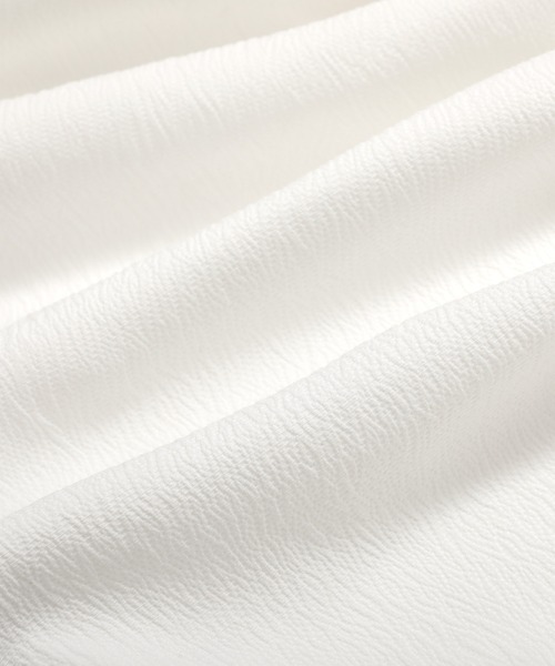 O.S.K（オーエスケー）の「[O.S.K]ギャザー ブラウス（シャツ/ブラウス・レディース・ブラック/ホワイト・L/M）」の18枚目の写真