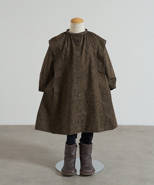 【Hommage de NAOMI ITO】オーガニックローンワンピース 70-80cm・80-90cm・90-100cm