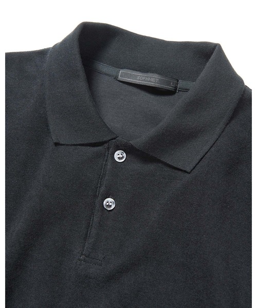 トップス SOPHNET. ALBINI ORGANIC BORDER POLO L トップス SOPHNET. ALBINI ORGANIC BORDER POLO L ALBINI