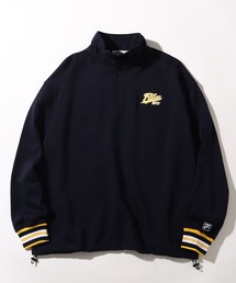 【FILA/フィラ】3D刺繍 ハーフジップ プルオーバー