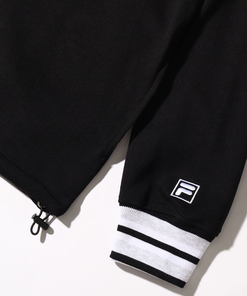 FILA（フィラ）の「【FILA/フィラ】3D刺繍 ハーフジップ プルオーバー（スウェット・メンズ・グリーン/ブラック/ネイビー・L/LL/M）」の6枚目の写真